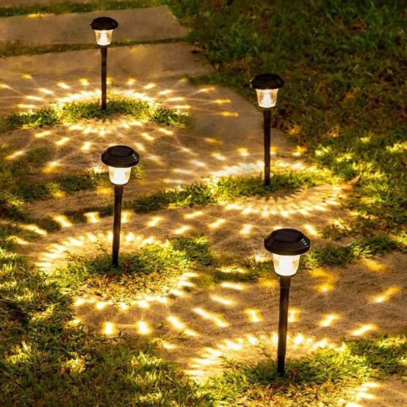 Llums solars LED per camí de jardí